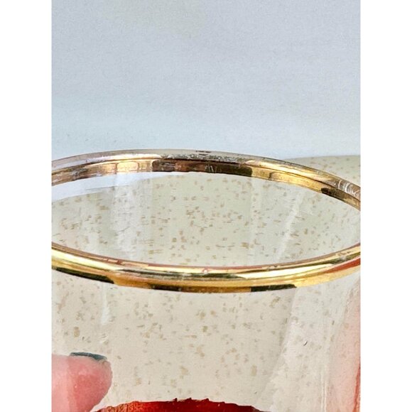 Vintage 60s pair tumblers, tangerine orange, peel skin textured, Federal Glass - Picture 7 of 10